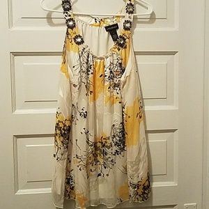 Lane Bryant  Floral sleeveless top